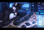 Rating: s
ID: 3366337
Date: 2022-06-01 10:34:01 -0400
Status: active
Score: 67
amputee anthro artist_name athletic athletic_anthro athletic_male black_body black_ears black_eyebrows black_fur black_hair black_markings black_nose black_tail blue_eyes canid canine cheek_tuft clockhands disability electronics eyebrows facial_markings facial_tuft fox fur grey_inner_ear hair head_markings holding_object holding_soldering_iron inner_ear_fluff inside male mammal markings monitor nude screwdriver sitting soldering_iron solo spots spotted_arms spotted_body spotted_fur spotted_markings spotted_tail tail tail_markings text tools tsukiko tuft white_body white_fur white_inner_ear_fluff white_tail workshop wrench post #3366337