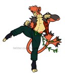 Rating: s
ID: 4114281
Date: 2023-06-16 14:02:15 -0400
Status: active
Score: 3
3_toes anthro athletic belt bottomwear clothed clothing feet forked_tail fusion galarian_form galarian_zapdos generation_5_pokemon generation_8_pokemon green_bottomwear green_clothing green_pants hi_res hybrid hybrid_pokemon kingdomxathers legendary_pokemon male mammal nintendo open_clothing open_topwear open_vest pants plant pokemon pokemon_(species) pokemon_fusion primate regional_form_(pokemon) simisage solo tail toes topwear unusual_anatomy unusual_tail vest vines post #4114281