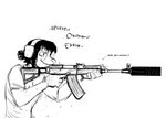 Rating: s
ID: 5549762
Date: 2025-05-05 00:10:45 -0400
Status: active
Score: 5
2025 aiming aiming_gun aiming_rifle aiming_weapon american_opossum anthro black_and_white comic earmuffs electronics english_text evil_laugh female gun hair hair_bun headphones hi_res hladilnik holding_gun holding_object holding_ranged_weapon holding_rifle holding_weapon mammal marsupial marylin_(hladilnik) monochrome ranged_weapon rifle semi-automatic silencer solo text weapon post #5549762