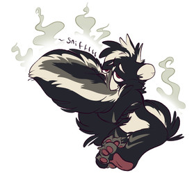 Rating: s
ID: 5769180
Date: 2025-08-10 09:33:58 -0400
Status: pending
Score: 20
anthro curling_toes feet idefix kaden_(luniethewolf66) male mammal mephitid musk musk_clouds pheromones skunk skunk_tail smelly sniffing solo stink_fumes tail tail_hug post #5769180