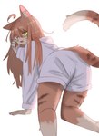 Rating: s
ID: 5655452
Date: 2025-06-20 11:06:13 -0400
Status: active
Score: 17
2023 absurd_res anthro bodily_fluids bottomwear butt clothing digital_drawing_(artwork) digital_media_(artwork) domestic_cat felid feline felis female hair hi_res jacket mametunu mammal rear_view rubbing_eyes shorts solo tail tears topwear waking_up post #5655452