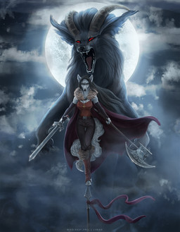 2018 canine clothed clothing digital_media_(artwork) duo female hair horn ladyfenrir lenika looking_at_viewer mammal melee_weapon moon nikolaosflamel sword weapon wolf
Rating: Safe
Score: 5
User: Lenika
Date: June 25, 2018 2018 canine clothed clothing digital_media_(artwork) duo female hair horn ladyfenrir lenika looking_at_viewer mammal melee_weapon moon nikolaosflamel sword weapon wolf
Rating: Safe
Score: 5
User: Lenika
Date: June 25, 2018