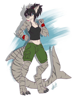 anthro athletic black_hair blue_eyes cargo_shorts clothing crop_top female fish hair jewelry lipstick makeup marine midriff navel shark shiina_(dansharkman) shirt smile solo stripes usagiwithglasses wristband
Rating: Safe
Score: 6
User: SharkFetish
Date: May 24, 2018 anthro athletic black_hair blue_eyes cargo_shorts clothing crop_top female fish hair jewelry lipstick makeup marine midriff navel shark shiina_(dansharkman) shirt smile solo stripes usagiwithglasses wristband
Rating: Safe
Score: 6
User: SharkFetish
Date: May 24, 2018