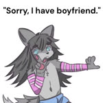 Rating: s
ID: 5135404
Date: 2024-10-23 22:59:28 -0400
Status: active
Score: 68
1:1 animated anthro armwear blue_bottomwear blue_clothing blue_eyes blue_pants bottomwear canid canine canis cel_shading clothing dancing elbow_gloves english_text femboy gloves grey_body grey_hair hair handwear humor lonelywolfyboi lonelywolfyboi_(character) long_hair looking_at_viewer male mammal meme navel pants pawpads pink_armwear pink_clothing pink_elbow_gloves pink_gloves pink_handwear pink_pawpads pink_paws shaded short_playtime simple_background solo sound sound_warning text webm wolf post #5135404