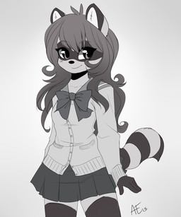 2013 anthro clothed clothing female grey_background greyscale hair hi_res long_hair mammal mona_(spittfire) monochrome raccoon simple_background solo spittfire_(artist)
Rating: Safe
Score: 3
User: remigius
Date: August 17, 2017 2013 anthro clothed clothing female grey_background greyscale hair hi_res long_hair mammal mona_(spittfire) monochrome raccoon simple_background solo spittfire_(artist)
Rating: Safe
Score: 3
User: remigius
Date: August 17, 2017