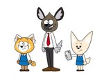 Rating: s
ID: 2866036
Date: 2021-08-06 06:59:48 -0400
Status: active
Score: 78
2021 aggretsuko ailurid anthro arm_by_side arms_by_side black_zork canid canine cellphone clothed clothing collared_shirt dress_shirt electronics extended_arm female fennec_fox fenneko fox fully_clothed group haida_(aggretsuko) hi_res holding_object holding_phone hyena jellystone_(hbo_max) larger_male legs_together male mammal necktie phone red_panda retsuko sanrio shirt simple_background size_difference smaller_female spotted_hyena standing straight_arm straight_arms straight_legs style_emulation topwear trio true_fox white_background white_clothing white_shirt white_topwear post #2866036