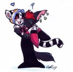 Rating: s
ID: 7414
Date: 2007-05-12 18:34:10 -0400
Status: active
Score: 5
2004 alternative_fashion annoyed anthro black_body black_fur blue_hair blush boots bottomwear breasts bridal_carry carrying_another chucky_ramirez claws cleavage clothed clothing deimos duo ear_piercing emo eyes_closed female footwear fur glamfur green_eyes hair heart_symbol hook male mammal marker_(artwork) miniskirt orange_hair piercing pink_nose red_hair shoes short_hair simple_background skimpy skirt standing stripes tail tongue tongue_out topwear traditional_media_(artwork) tube_top unknown_species white_background white_body white_fur zeriara post #7414