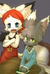 Rating: s
ID: 1077289
Date: 2016-12-14 13:30:03 -0500
Status: active
Score: 16
anthro bangs bed bedding belt big_eyes big_head black_tail_tip blue_eyes bottomwear brother_(lore) brothers_(lore) cheek_tuft choker clothed clothing crossed_arms cute_fangs dagasi dipstick_ears dipstick_tail domestic_cat duo ear_markings eyewear facial_tuft fangs felid feline felis front_view fully_clothed fur furniture glasses green_eyes grey_background grey_body grey_fur hands_together inner_ear_fluff jewelry kerchief lick_zack long_tail looking_at_viewer male mammal markings multicolored_body multicolored_ears multicolored_eyes multicolored_fur multicolored_tail nap_zack necklace on_bed open_mouth pajamas pants pillow pince-nez shirt sibling_(lore) simple_background sitting smile standing tail tail_markings tail_tale teeth topwear tuft two_tone_body two_tone_fur under_covers whiskers white_body white_fur yaminabe_aries yellow_eyes young post #1077289