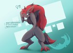 Rating: s
ID: 5631987
Date: 2025-06-09 22:29:35 -0400
Status: active
Score: 80
3_fingers 3_toes after_transformation anthro black_body black_fur black_hair claws confusion dexterthederg dialogue digitigrade english_text feet female finger_claws fingers forced forced_transformation fur fur_tuft gender_transformation generation_5_pokemon green_eyes grey_body grey_fur hair hi_res interrobang jewelry loss_of_speech mammal mtf_transformation multicolored_hair necklace nintendo open_mouth pokemon pokemon_(species) pokemon_transformation red_claws red_hair shaded sharp_teeth solo species_transformation teeth text thick_thighs toe_claws toes transformation tuft watermark zoroark post #5631987