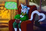 Rating: s
ID: 3545497
Date: 2022-09-03 15:01:22 -0400
Status: active
Score: 17
:3 ahoge antenna_hair antennae_(anatomy) anthro asking asking_viewer big_breasts blue_eyes blue_hair blue_tongue book book_on_lap book_title breasts breasts_on_lap candle chair clock clothed clothing column cozy cuddle_request dialogue dipstick_ears dipstick_tail ear_markings ears_up english_text eyewear female fur furniture gem gesture glasses gold_(metal) gold_jewelry gold_necklace green_speech_bubble hair happy heart_(marking) heart_on_body heart_tail hi_res holding_object huge_breasts humor iguanasarecool jewelry keyhole leucistic long_tail looking_at_viewer markings motherly multicolored_body multicolored_ears multicolored_fur necklace nicole_corbin number object_on_lap open_book pince-nez portrait pun question recliner shelf sitting slightly_chubby slightly_chubby_female smile snow snowing solo speech_bubble squish striped_speech_bubble sweater tail tail_gesture tail_heart tail_markings talking_to_viewer text the_corbin_family three-quarter_portrait title tongue topwear translucent_speech_bubble vase white_body white_fur window yes-no_question youtuber post #3545497