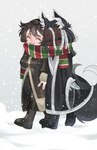 Rating: s
ID: 4485136
Date: 2023-12-21 02:40:54 -0500
Status: active
Score: 4
animal_humanoid asian_clothing black_body black_fur black_hair black_lips black_lipstick boots breasts canid canid_humanoid canine canine_humanoid clothed clothing coat colored_nails corruption_of_champions_2 dark_body digital_media_(artwork) dipstick_ears dipstick_tail dreadlocks dumbmondo duo ear_markings east_asian_clothing eyes_closed eyeshadow facial_scar fan_character female female_on_humanoid footwear fox fox_humanoid fur hair hand_holding hi_res human human_on_humanoid humanoid interspecies japanese_clothing kimono lips lipstick makeup male male/female male_on_human mammal mammal_humanoid markings multicolored_ears multicolored_hair nails open_mouth pale_skin prosthetic prosthetic_arm prosthetic_limb randal_otomo scar scarf shoes simple_background smile snow sylvestra tail tail_markings topwear white_body white_fur white_hair winter winter_clothing post #4485136