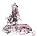 Rating: s
ID: 5578516
Date: 2025-05-17 09:49:35 -0400
Status: active
Score: 8
5_fingers ambiguous_gender anthro biped bonnie_guerra bound bracelet chain chain_bracelet chain_leash chain_necklace chained choker clothing crocodile crocodilian dress duo ear_piercing ear_ring female feral fingers fishnet_clothing fishnet_legwear garter_straps hair harness hi_res inner_ear_fluff jewelry lagomorph leash legwear leporid long_hair looking_at_viewer mammal necklace piercing quadruped rabbit reptile ring_piercing scalie simple_background sketch spiked_bracelet spikes standing tuft white_background post #5578516
