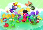 Rating: s
ID: 4508592
Date: 2024-01-01 14:50:13 -0500
Status: active
Score: 19
anthro blush electric_guitar eyelashes eyewear female flying food fruit glasses green_body group guitar hi_res jumpo knife magic_user magic_wand male male/female musical_instrument plant playing_guitar playing_music plucked_string_instrument purple_body red_body roksim spiko stompo string_instrument tomato veggiefolk wide_hips post #4508592