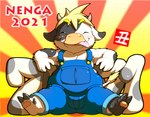 Rating: s
ID: 5283251
Date: 2025-01-02 22:22:17 -0500
Status: active
Score: 5
2021 anthro biped blonde_hair blue_clothing bovid bovine cattle chinese_zodiac cjk_character clothed clothing eyebrow_through_hair eyebrows eyes_closed fingers fur hair hi_res hooves horn male mammal nakayan solo tail tail_tuft tongue tongue_out translucent translucent_hair tuft year_of_the_ox young young_anthro young_male post #5283251