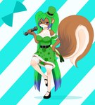 Rating: s
ID: 5061655
Date: 2024-09-19 21:57:31 -0400
Status: active
Score: 0
anthro blue_eyes blue_hair breasts brown_body brown_fur buckteeth cleavage clothed clothing clover_(plant) clover_leaf eyewear female food footwear four_leaf_clover fur glasses green_clothing green_hair hair hi_res ireland irish knee_highs knee_socks leaf leek legwear leprechaun_hat mammal mentalcrash multicolored_body multicolored_fur multicolored_hair onion pipe_bomb plant rodent round_ears sciurid simple_background socks solo squirrel_tail teal_background teeth tree_squirrel twintails_(hairstyle) vegetable white_body white_fur post #5061655