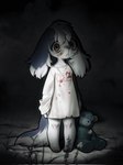Rating: s
ID: 3694757
Date: 2022-11-16 15:15:33 -0500
Status: active
Score: 118
anthro band-aid bandage black_eyes blood blood_on_clothing bloodshot_eyes blurred_foreground bodily_fluids canid canine canis changle_(ffjjfjci) clothing dark dirty domestic_dog eye_bags ffjjfjci floppy_ears fur grass hi_res looking_at_viewer male mammal multicolored_body multicolored_fur night outside oversized_clothing oversized_shirt oversized_topwear plant plushie scratches shirt solo standing teddy_bear text text_on_clothing text_on_shirt text_on_topwear topwear torn_clothing white_clothing white_shirt white_topwear wounded young young_anthro post #3694757