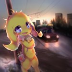 Rating: s
ID: 5628321
Date: 2025-06-08 07:11:55 -0400
Status: pending
Score: 4
1:1 ambiguous_gender bag blue_eyes blurred_background blush blush_lines book building bus car commercial_vehicle d685ab7f detailed_background digital_drawing_(artwork) digital_media_(artwork) digitigrade eeveelution english_text feral floppy_ears fur generation_1_pokemon green_book holding_book holding_object jolteon looking_at_viewer mammal navel neck_tuft nintendo one_fang outside paws plant pokemon pokemon_(species) pole semi-anthro signature skyscraper snow solo standing strawberry_print street text tree tuft unavailable_at_source vehicle white_body white_fur yellow_body yellow_fur young post #5628321
