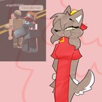 Rating: s
ID: 5201079
Date: 2024-11-23 17:49:53 -0500
Status: active
Score: 21
1:1 absurd_res ambercatto anthro baozi_(diives) brown_body brown_fur canid canine clothing domestic_cat felid feline felis female fur hair hair_bun hi_res humanoid mammal meme_background pest_(regretevator) red_clothing regretevator ribbons roblox simple_background solo tishatissues wallter_(regretevator) white_paws xingzuo_temple yellow_eyes post #5201079