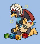 Rating: s
ID: 5592340
Date: 2025-05-23 07:43:57 -0400
Status: active
Score: 12
3_toes 4_fingers abdl adult_baby ageplay animal_feet animal_humanoid anthro artist_logo artist_name avian avian_humanoid back_wings beak berrysweetcow bib black_claws black_eyes black_finger_claws black_talons black_toe_claws block blue_background blue_bib blue_cere blue_diaper_fastener blue_fastener blue_pacifier blue_tail blue_tail_feathers blue_tail_tip braviary cere_(anatomy) claws clean_diaper cloth_diaper clothed clothing diaper diaper_fastener diaper_fetish digital_drawing_(artwork) digital_media_(artwork) dipstick_tail fan_character fastener feather_hair feathered_crest feathered_wings feathers feet finger_claws fingers furgonomic_pacifier furgonomics generation_5_pokemon glistening glistening_eyes grey_arms grey_body grey_face grey_legs grey_wings hallux happy head_crest hi_res humanoid humanoid_hands infantilism kneeling logo male markings multicolored_body multicolored_tail multicolored_tail_feathers nado_soarian nintendo open_mouth pacifier pacifier_clip pacifier_cord playing_with_toys pokemon pokemon_(species) pokemorph pseudo_hair red_back red_body red_feathered_crest red_tail red_tail_feathers red_wings roleplay scuted_arms scuted_feet scuted_hands scuted_legs scutes simple_background smile solo star star_symbol tail tail_feathers tail_markings talon_hands talons tan_cloth_diaper tan_feather_hair text toe_claws toes tongue toy wearing_diaper white_feathered_crest wings yellow_arms yellow_beak yellow_feet yellow_hands yellow_legs yellow_tail yellow_tail_feathers post #5592340