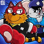 Rating: s
ID: 5544873
Date: 2025-05-02 21:23:54 -0400
Status: active
Score: 2
1:1 bandai_namco black_eyes blue_background clothing fur goro_(mappy) house_mouse low_res mammal mappy mappy-land mappy_(character) mouse murid murine police police_hat police_uniform red_body red_fur rodent simple_background smile sta_thoughtless uniform white_body white_fur post #5544873