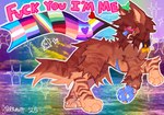 Rating: s
ID: 5625674
Date: 2025-06-07 00:33:59 -0400
Status: pending
Score: 6
aardwolf altayr ambiguous_gender blue_body blue_skin brown_body brown_fur brown_hyena collar eyewear feral flag fur glasses hi_res hyena lgbt_pride lgbt_pride_month mammal mastectomy_scar nonbinary_(lore) pride_colors profanity scar solo speech_bubble spiked_collar spikes starrmutt striped_body stripes text therian_symbol trans_(lore) post #5625674