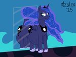 Rating: s
ID: 5582215
Date: 2025-05-18 19:45:14 -0400
Status: active
Score: 2
4:3 belly equid equine female flamingazalea friendship_is_magic hasbro hi_res horn mammal mirror my_little_pony mythological_creature mythological_equine mythology navel pregnant princess princess_luna_(mlp) royalty winged_unicorn wings post #5582215