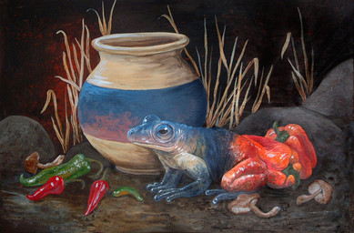 ambiguous_gender amphibian blue_eyes cayenne_pepper chili_pepper feral food frog grass mushroom pepper_(food) pottery rock solo ursula_vernon
Rating: Safe
Score: 4
User: Clawstripe
Date: September 10, 2017 ambiguous_gender amphibian blue_eyes cayenne_pepper chili_pepper feral food frog grass mushroom pepper_(food) pottery rock solo ursula_vernon
Rating: Safe
Score: 4
User: Clawstripe
Date: September 10, 2017