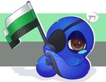 Rating: s
ID: 5628631
Date: 2025-06-08 10:51:09 -0400
Status: active
Score: 2
ambiguous_gender blue_body blue_skin bluecean blush brown_eyes cephalopod coleoid dialogue english_text eye_patch eyewear feral flag lgbt_pride looking_at_viewer marine mollusk neutrois_pride_colors octopodiform octopus pride_color_flag pride_colors solo text post #5628631