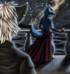 Rating: s
ID: 418079
Date: 2013-12-25 09:34:22 -0500
Status: active
Score: 5
2013 ambiguous_gender anthro armwear balcony biped black_ears blue_body blue_fur blue_hair blue_tail canid canine canis clothed clothing detailed_background dress duo fur grey_clothing grey_shirt grey_topwear hair limizuki_(character) mammal night outside raphial raphial_(character) rear_view red_armwear red_clothing runicnature sea shadow shirt sky space spacescape tail topwear water white_hair wolf post #418079