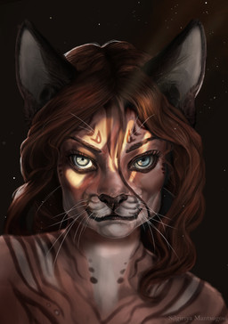 anthro black_lips black_nose blue_eyes brown_hair bust_portrait feline female hair looking_at_viewer lynx mammal nude photorealism portrait silgiriya_mantsugosi solo sunbeam whiskers
Rating: Safe
Score: 6
User: g3kk3y
Date: April 17, 2018 anthro black_lips black_nose blue_eyes brown_hair bust_portrait feline female hair looking_at_viewer lynx mammal nude photorealism portrait silgiriya_mantsugosi solo sunbeam whiskers
Rating: Safe
Score: 6
User: g3kk3y
Date: April 17, 2018