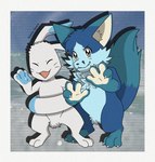Rating: s
ID: 5342919
Date: 2025-01-31 16:20:14 -0500
Status: active
Score: 3
3_toes 4_fingers anthro beta_pokemon_(species) beta_pokemon_games black_nose blue_body blue_ears blue_fur blue_palms blue_tail canid canine claws couples darlan_space darlan_the_fox_(darlan_space) digital_media_(artwork) duo feet finger_claws fingers fox front_view fur game_freak generation_3_pokemon gesture green_eyes hand_gesture happy kemono looking_at_viewer male male/male mammal multicolored_body multicolored_ears multicolored_fur multicolored_tail nintendo open_mouth open_smile palms pokemon pokemon_(species) romantic romantic_couple signature smile tail tan_palms teeth toe_claws toes tongue v_sign warabbit white_body white_claws white_ears white_fur post #5342919