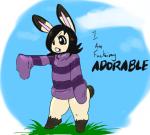 Rating: s
ID: 912278
Date: 2016-06-06 09:17:22 -0400
Status: active
Score: 14
ambiguous_gender anthro biped black_hair bottomless buckteeth clothed clothing dumbun english_text featureless_feet feet hair lagomorph leporid mammal oogzie profanity rabbit shirt solo standing teeth text topwear post #912278