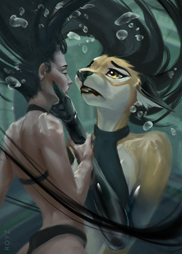 Rating: s
ID: 5670493
Date: 2025-06-27 06:27:23 -0400
Status: pending
Score: 5
alyx_(latex) anthro canid canine canis conditional_dnp duo felid feline female female/female human hybrid latex latex_(artist) lynx mammal story underwater water wolf post #5670493