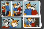 Rating: s
ID: 5582300
Date: 2025-05-18 20:31:59 -0400
Status: active
Score: 27
3:2 absurd_res aiden_harris anthro blue_clothing blue_shirt blue_topwear blush bottomwear canid canine closet_coon clothing colin_young comic conditional_dnp denim denim_bottomwear denim_clothing duo fantasizing fox heart_symbol hi_res intimacy jeans kissing male male/male mammal pants pawsta procyonid raccoon red_clothing red_shirt red_topwear romantic shirt topwear post #5582300