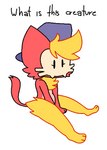 Rating: s
ID: 4092679
Date: 2023-06-04 22:53:33 -0400
Status: active
Score: 8
anthro blonde_hair caption clothing fan_character felid feline female hair hat headgear headwear mammal meme pixile_studios pizzascaremouse red_body simple_background sitting skullcat_(sar) solo super_animal_royale white_background yellow_body post #4092679