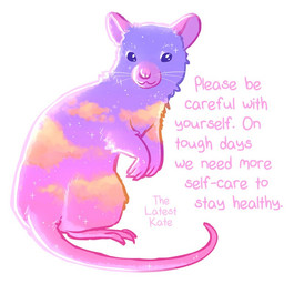 Rating: s
ID: 5725662
Date: 2025-07-22 00:23:58 -0400
Status: active
Score: 14
ambiguous_gender cosmic_fur english_text feral fur mammal murid murine positive_message purple_body purple_eyes purple_fur rat rodent signature simple_background solo star tail text the_latest_kate whiskers white_background post #5725662