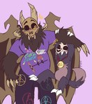 Rating: s
ID: 3989110
Date: 2023-04-13 02:45:47 -0400
Status: active
Score: 246
2_horns 2_toes 3_fingers 4_horns anthro belly billobumbbo blush bone bottomwear clothing collar disney duo eda_clawthorne eyes_closed father_(lore) father_and_child_(lore) father_and_son_(lore) feet fingers fluffy fur grey_body grey_fur hi_res horn king_clawthorne looking_at_another male multi_horn nonbinary_(lore) pants papa_titan_(the_owl_house) parent_(lore) parent_and_child_(lore) parent_and_son_(lore) print_clothing print_shirt print_t-shirt print_topwear purple_background purple_clothing purple_shirt purple_t-shirt purple_topwear shirt simple_background skull skull_head son_(lore) t-shirt the_owl_house titan_(the_owl_house) toes topwear wings yellow_eyes post #3989110