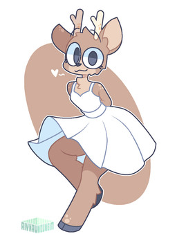 Rating: s
ID: 5671641
Date: 2025-06-27 16:59:12 -0400
Status: active
Score: 17
2023 aiyhav_nouneim anthro antlers artist_logo artist_name black_nose brown_background brown_body brown_fur chest_tuft clothed clothing countershading crossdressing deer dress eyebrows femboy fur fur_markings grey_eyes grey_hooves hands_behind_back heart_symbol hi_res hooves horn logo male mammal markings multicolored_body multicolored_fur oakley_(aiyhav_nouneim) raised_eyebrows simple_background smile solo standing tan_body tan_fur text tuft two_tone_body two_tone_fur white_background white_clothing white_dress post #5671641