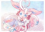 Rating: s
ID: 5571192
Date: 2025-05-14 06:38:15 -0400
Status: active
Score: 33
2025 beverage blue_eyes blush bow_(anatomy) clothing cutlery eeveelution fangs female feral fur generation_6_pokemon hi_res kitchen_utensils looking_at_viewer maid_hat maid_uniform multicolored_body nintendo open_mouth paws pink_body pink_fur pokemon pokemon_(species) remedy0308 ribbons_(anatomy) signature sitting solo spoon sugar sugar_cube sylveon tea teeth tools uniform post #5571192