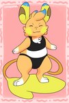 Rating: s
ID: 3473529
Date: 2022-07-28 22:48:47 -0400
Status: active
Score: 13
absurd_res alolan_form alolan_raichu auria_jansson clothing female generation_7_pokemon hi_res nintendo pokemon pokemon_(species) regional_form_(pokemon) screamoshaymin simple_background swimwear post #3473529