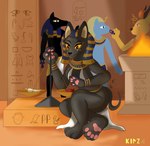 Rating: s
ID: 5540364
Date: 2025-04-30 21:15:17 -0400
Status: active
Score: 8
ankh anput anthro anubian anubian_jackal anubis black_body black_hair breasts canid canine canis clothed clothing deity digital_media_(artwork) egyptian egyptian_god egyptian_mythology feathers female fire fur hair heart_symbol hi_res hieroglyphics historical history jackal jewelry kimz mammal middle_eastern_mythology mythology painting_(artwork) scales solo tail temple post #5540364