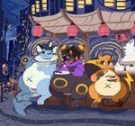 Rating: s
ID: 5629403
Date: 2025-06-08 17:51:25 -0400
Status: pending
Score: 4
absurd_res anthro belly big_belly bottomless chair chopsticks city city_background cityscape clothed clothing digitigrade dishes eeveelution eye_contact eyes_closed food food_stand fur furniture generation_1_pokemon generation_2_pokemon group hair hair_over_eye hi_res holding_plate hoodie japanese_text lamp looking_at_another male mammal multicolored_body multicolored_fur night nintendo on_chair open_mouth overweight paws pear-shaped_figure plate plate_stack pokemon pokemon_(species) raichu semi-anthro sitting smile street street_lamp sushi sutihukka text topwear trio tuft umbreon vaporeon wide_hips post #5629403