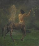 Rating: s
ID: 5592175
Date: 2025-05-23 04:38:21 -0400
Status: active
Score: 23
1887 19th_century 5_fingers ancient_art black_hair black_hooves black_tail branch brown_body brown_fur centaur cliff day equid equid_taur european_mythology female female_taur fingers formal_art fur grass greek_mythology hair hair_bun head_turned hi_res holding_branch hooves humanoid_taur john_la_farge leaf long_hair mammal mammal_taur mythology nude nude_female nude_taur oil_painting_(artwork) outside painting_(artwork) plant pond public_domain quadruped solo tail taur traditional_painting_(artwork) unguligrade water waterfall post #5592175