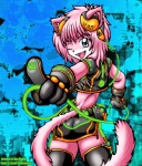 Rating: s
ID: 22779
Date: 2008-12-19 13:29:25 -0500
Status: active
Score: 13
2000s_theme 2005 abstract_background aeris_(vg_cats) alternative_fashion anthro artist_name blue_eyes bottomwear butt clothed clothing countershading crop_top cyberpop domestic_cat electronics english_text felid feline felis female fur futuristic futuristic_clothing gesture gloves hair hand_gesture handwear headgear headphones headset j-fashion ken_mebus kmebus legwear looking_at_viewer looking_back looking_back_at_viewer mammal midriff one_eye_closed open_mouth open_smile pink_body pink_fur pink_hair pointing portrait pose rear_view shirt short_hair skirt smile solo tail teeth text thigh_highs three-quarter_portrait topwear tube vg_cats wink winking_at_viewer y2k_(fashion) y2k_(graphic_design) post #22779