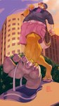 Rating: s
ID: 5650894
Date: 2025-06-18 11:57:08 -0400
Status: active
Score: 12
4k 5_fingers 5_toes 9:16 absurd_res anthro beanie belt bottomwear building claws clothed clothing dessert feet fingers flip_flops food foot_fetish foot_focus footwear gecko hair hat headgear headwear hi_res humanoid_feet ice_cream lizard looking_at_viewer looking_down low-angle_view male mammal outside painted_claws plantigrade reptile sandals scalie shirt shoes shorts skyscraper soles solo standing tail toes topwear walking worm's-eye_view wrinkled_feet wrinkles xdarkspace post #5650894