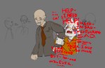 Rating: s
ID: 5627992
Date: 2025-06-08 02:38:16 -0400
Status: pending
Score: 1
ambiguous_gender anthro arm_grab arthropod begging bodily_fluids clothing colored_sketch crying embarrassed fur group human humanoid insect judging lepidopteran mammal mao06 max_moth_(mao06) mental_breakdown moth office open_mouth orange_eyes sad shirt signature simple_background sketch sweater tan_body tan_fur tears topwear undershirt vent_art white_body white_fur white_undershirt yellow_clothing yellow_sweater yellow_topwear post #5627992