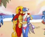 Rating: s
ID: 4075835
Date: 2023-05-27 05:48:22 -0400
Status: active
Score: 9
anthro avian beach beak being_watched bikini bikini_bottom bikini_top bird bulge chrysolophus clothed clothing crossdressing detailed_bulge feathers femboy fridaylugia galliform glori_gamebird golden_pheasant gryphon hair hi_res long_hair long_tail looking_at_another male mythological_avian mythological_creature mythology nero_(fridaylugia) phasianid red_body red_feathers seaside swimwear tail two-piece_swimsuit yellow_beak yellow_body yellow_feathers post #4075835