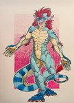 Rating: s
ID: 5632241
Date: 2025-06-10 01:20:46 -0400
Status: pending
Score: 1
abs absurd_res anthro dragon eastern_dragon featureless_crotch hi_res humanoid male muscular muscular_male mythological_creature mythological_scalie mythology obliques pecs scalie solo traditional_media_(artwork) post #5632241