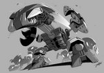 Rating: s
ID: 2717651
Date: 2021-04-29 00:49:59 -0400
Status: active
Score: 26
2020 absurd_res action_pose ambiguous_gender armor attack bionicle biped bohrok claws curled_up digital_drawing_(artwork) digital_media_(artwork) grey_background group hi_res jeetdoh lego lego_brick machine monochrome motion_lines mouthless not_furry pose robot signature simple_background standing post #2717651