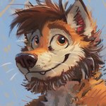 Rating: s
ID: 3171058
Date: 2022-02-11 14:16:22 -0500
Status: active
Score: 14
1:1 2021 abstract_background anthro beard black_nose brown_beard brown_facial_hair brown_hair bust_portrait canid canine digital_media_(artwork) digital_painting_(artwork) facial_hair fangs fur hair hi_res latrans male mammal orange_body orange_eyes orange_fur painting_(artwork) portrait smile solo teeth whiskers white_body white_fur post #3171058